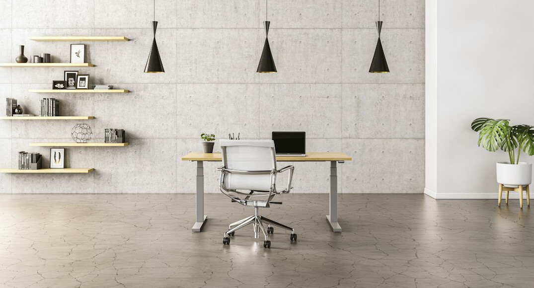 modern office workspace